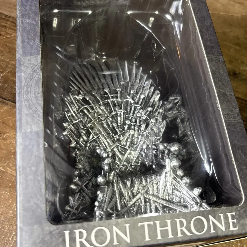 IRON THRONE • Game of Thrones HBO Culturefly Collectable New In Box 6